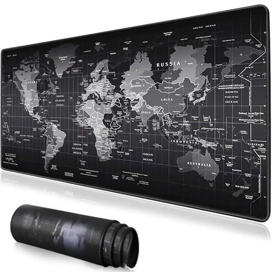 Large Map Mouse Pad - Gaming Desk Mat Protector for Office and Home Decor | Keyboard & Notebook Computer Mat - Capchroma Key Cap